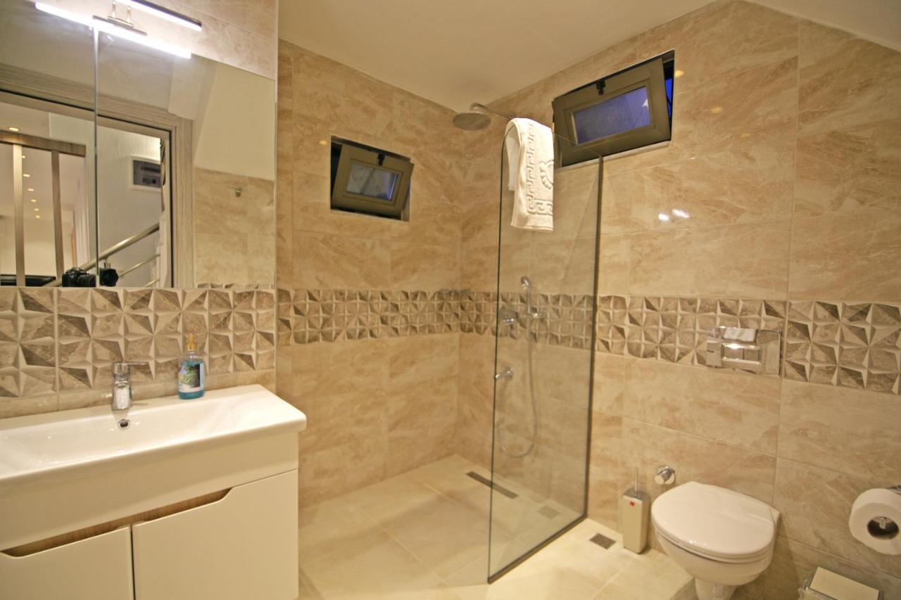 Villa With A Private Heated Pool, Jacuzzi, Overlooking Spectacular Views Of The Sea Kaş Ngoại thất bức ảnh