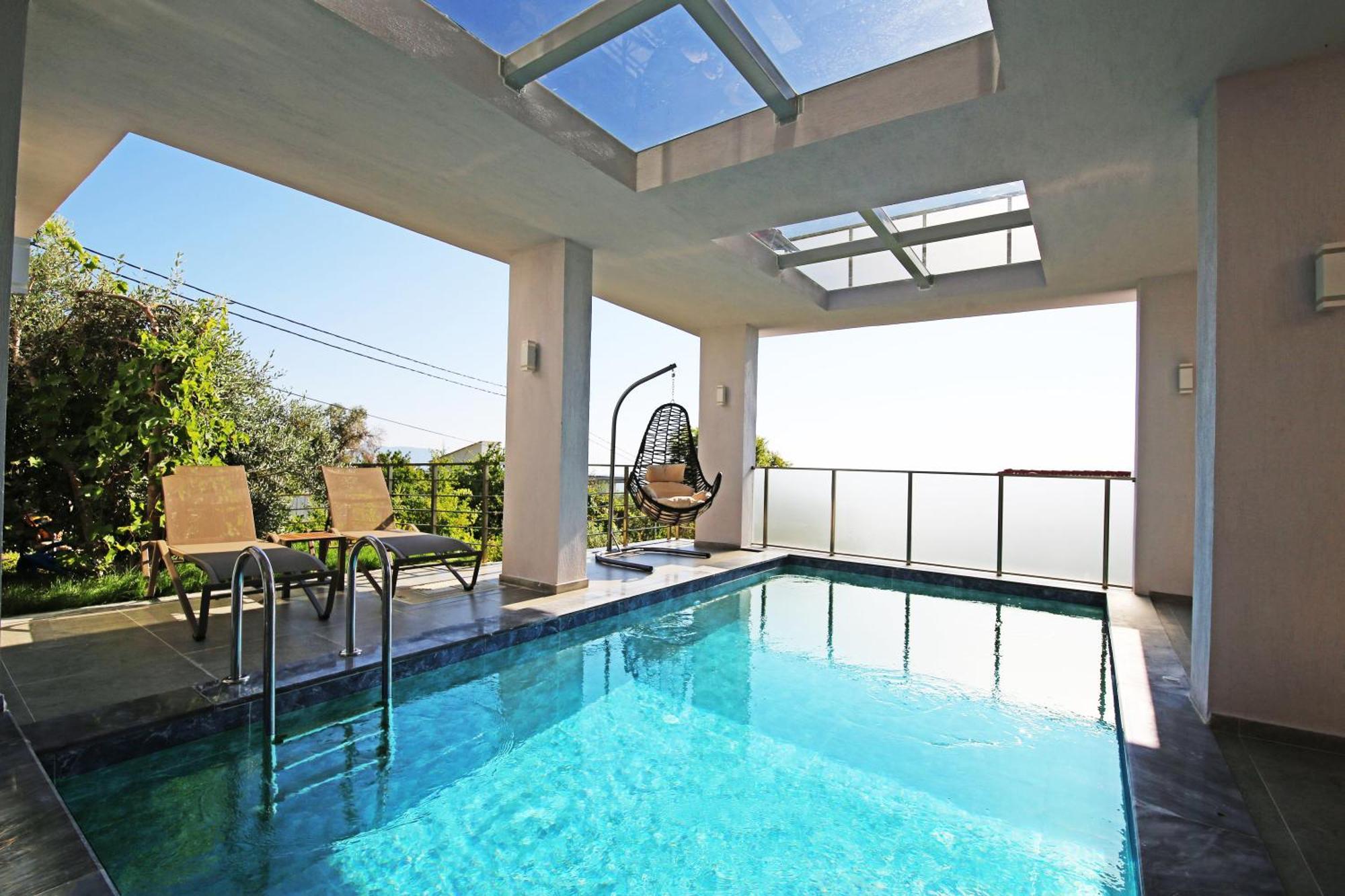 Villa With A Private Heated Pool, Jacuzzi, Overlooking Spectacular Views Of The Sea Kaş Ngoại thất bức ảnh
