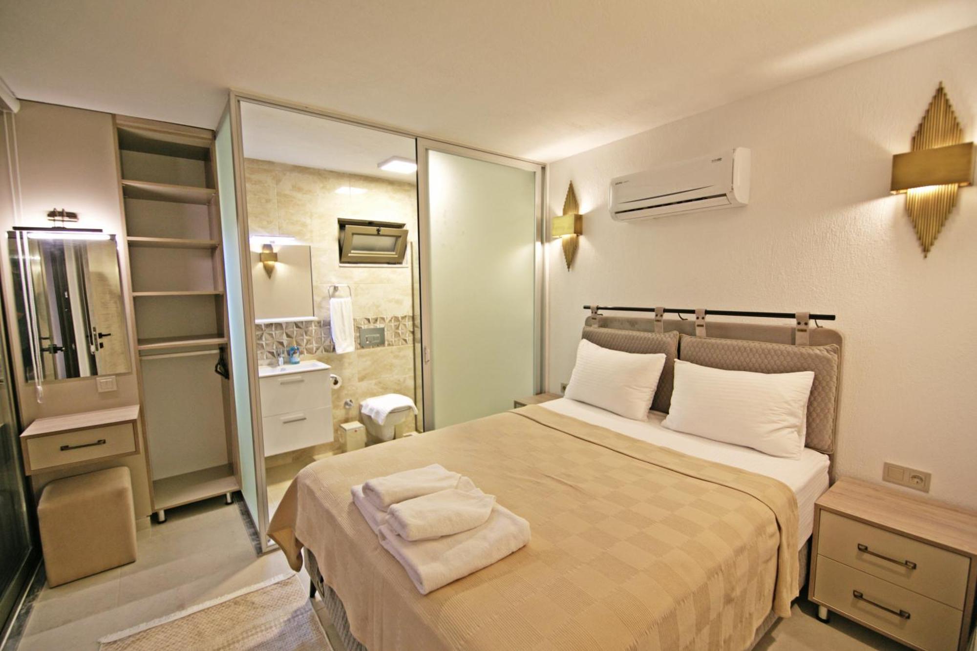 Villa With A Private Heated Pool, Jacuzzi, Overlooking Spectacular Views Of The Sea Kaş Ngoại thất bức ảnh